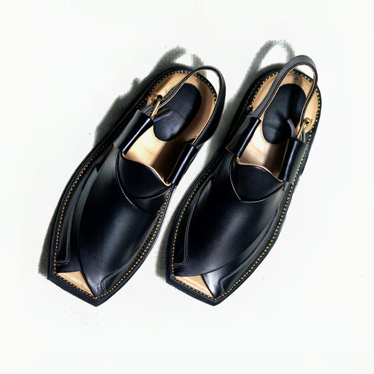 Black Zalmi Chappal