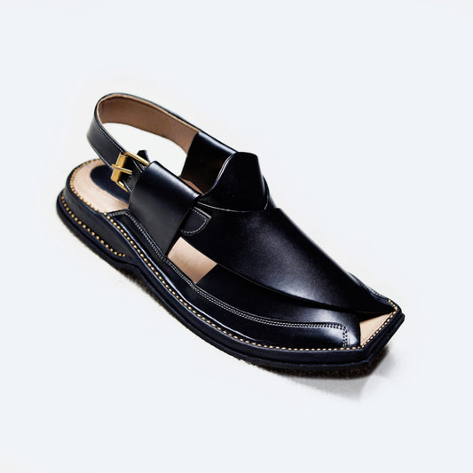 Black Zalmi Chappal
