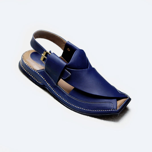 Navy Blue Zalmi Chappal