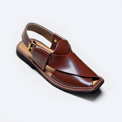 Burgundy Traditional Chappal