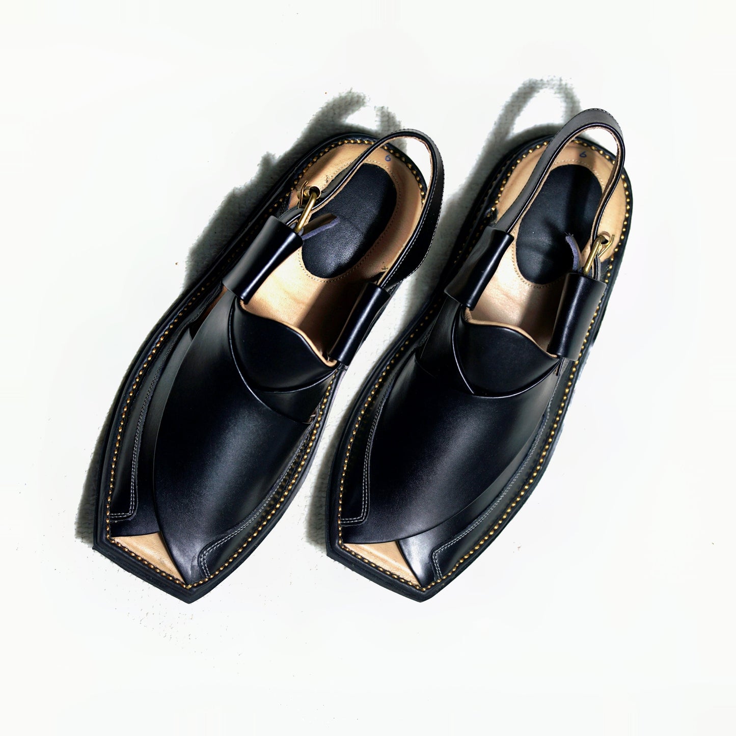 Black Zalmi Chappal