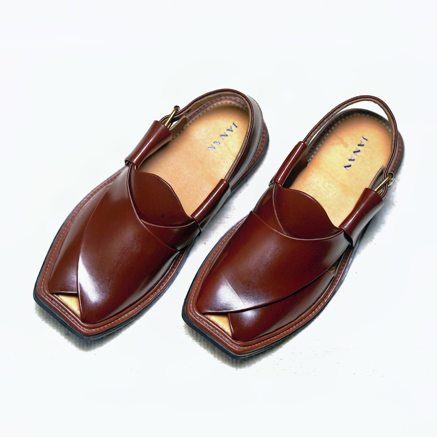 Burgundy Traditional Chappal