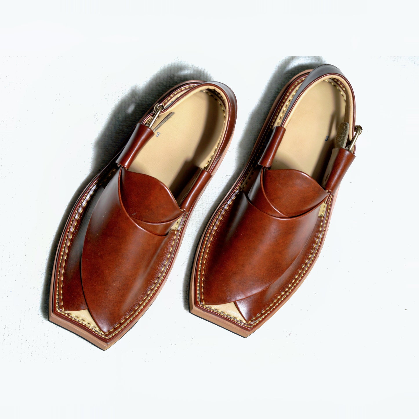 Burgundy Kaptaan Chappal